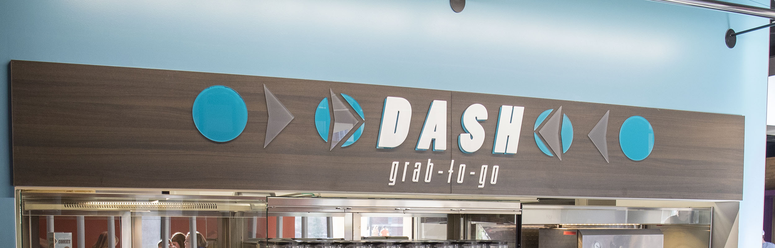 Dash storefront in North Dining Dash storefront in North Dining